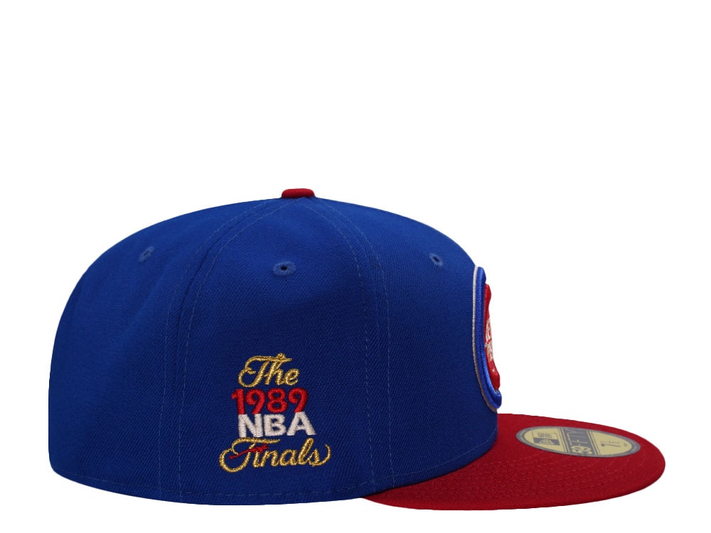 New Era Detroit Pistons NBA Finals 1989 Two Tone Edition 59Fifty Fitted Cap