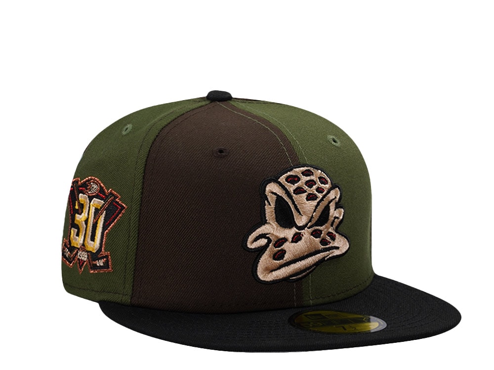 New Era Anaheim Ducks 30th Anniversary Pinwheel Edition 59Fifty Fitted Cap