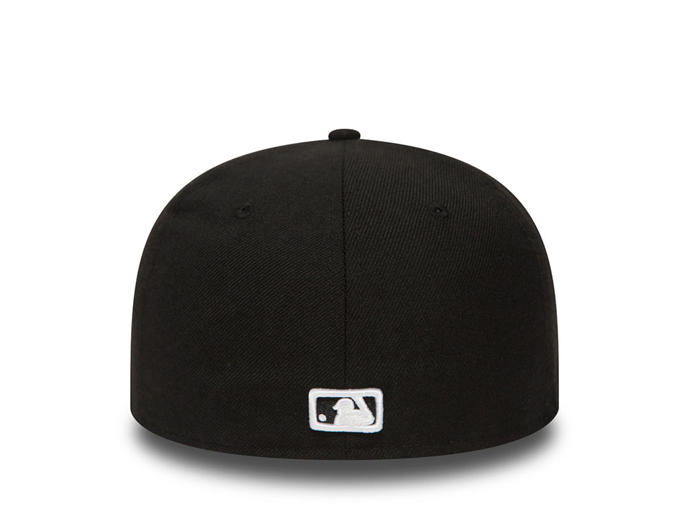 New Era Los Angeles Dodgers Plain Black Prime Edition 59Fifty Fitted Cap