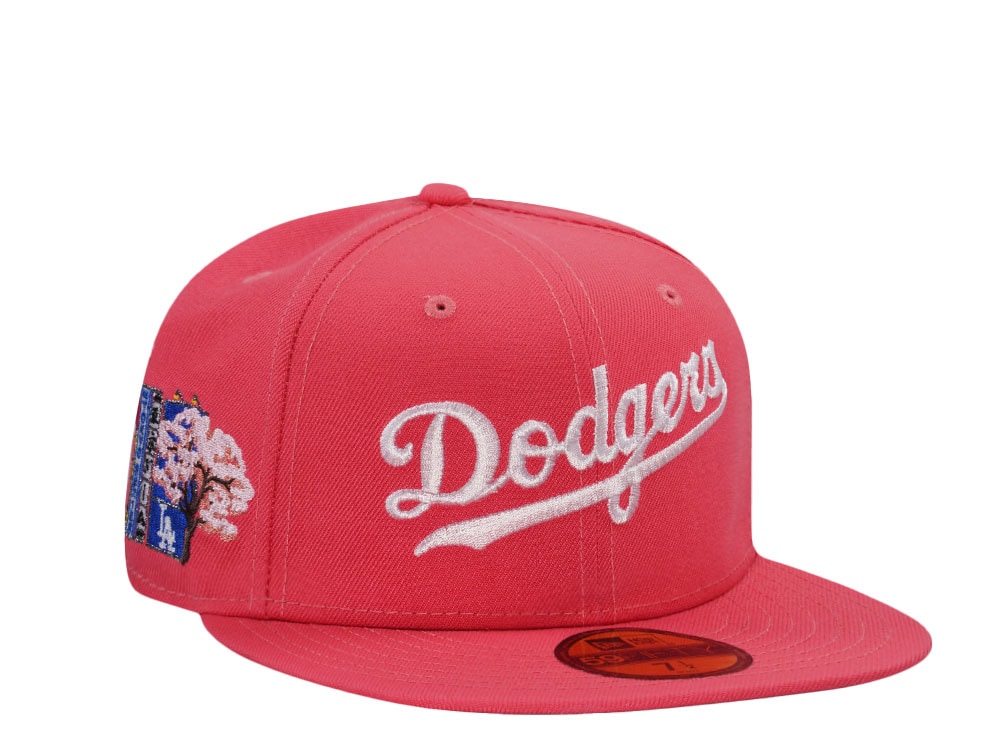 New Era Los Angeles Dodgers Tokyo Series Coral Prime Edition 59Fifty Fitted Cap