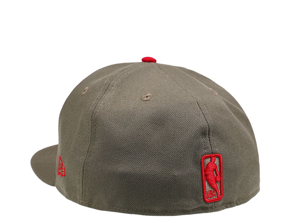New Era Chicago Bulls Hot and Spicy Olive Edition 59Fifty Fitted Cap