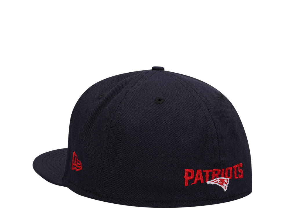 New Era New England Patriots Navy Classic Edition 59Fifty Fitted Cap
