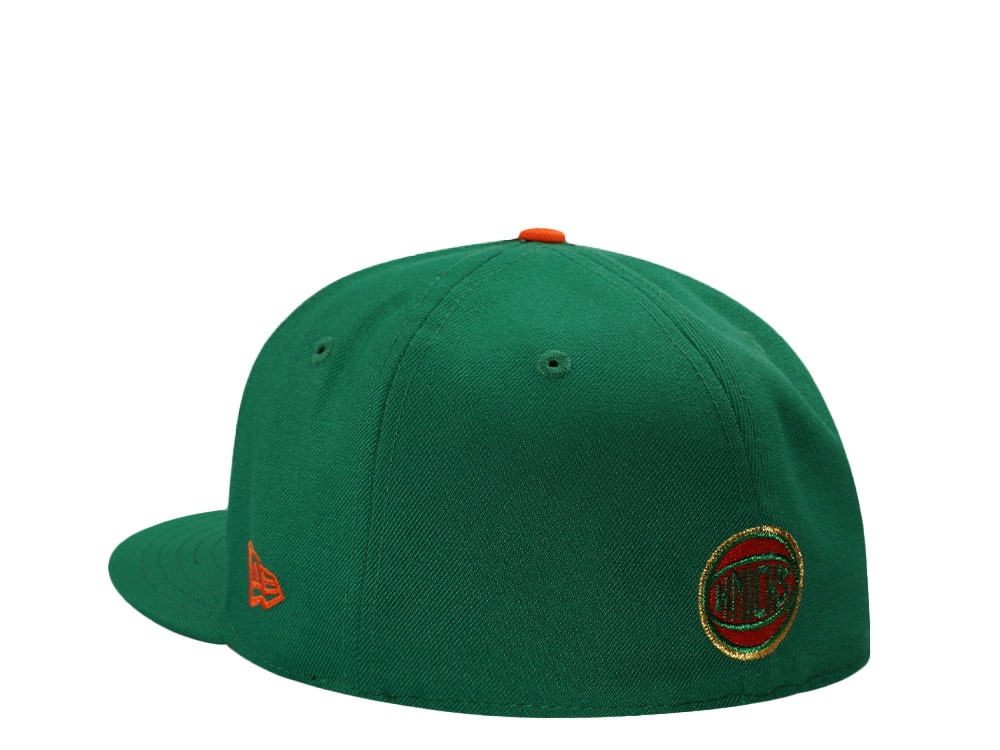 New Era New York Knicks All Star Weekend 1998 Green Metallic Edition 59Fifty Fitted Cap