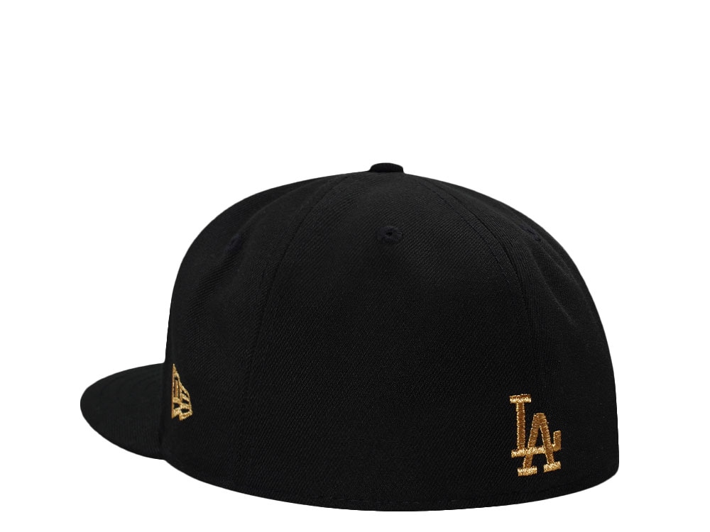 New Era Los Angeles Dodgers Ohtani 24K Gold Black Prime Edition 59Fifty Fitted Cap