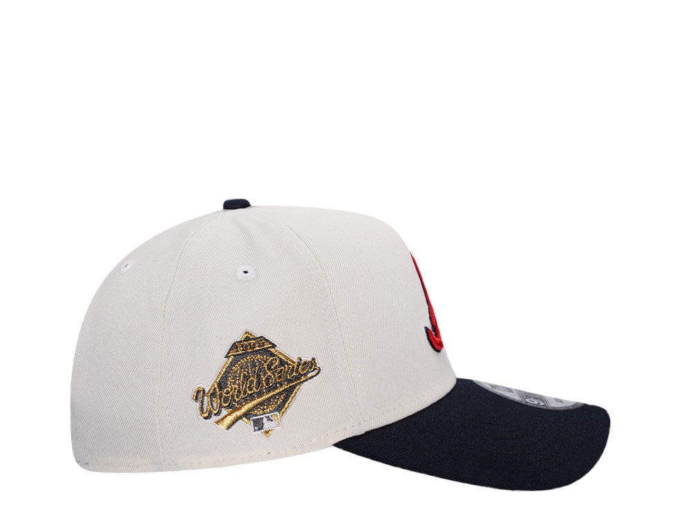 New Era Atlanta Braves World Series 1995 Chrome Edition 9Forty A Frame Snapback Cap