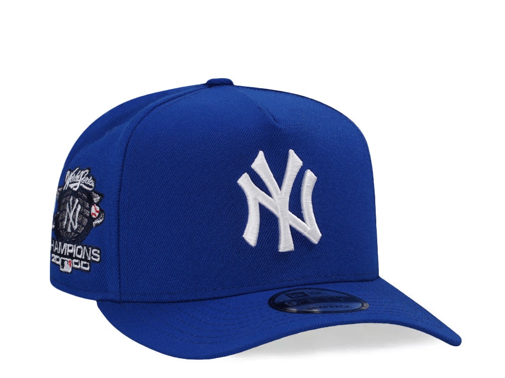 New Era New York Yankees World Series Champions 2000 Blue Prime Edition 9Fifty A Frame Snapback Cap