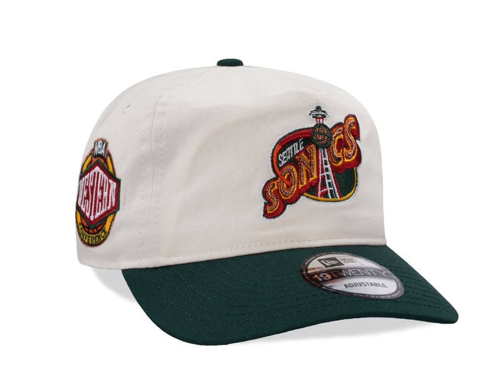 New Era Seattle Supersonics NBA Western Conference Chrome Two Tone Edition 19Twenty Snapback Cap