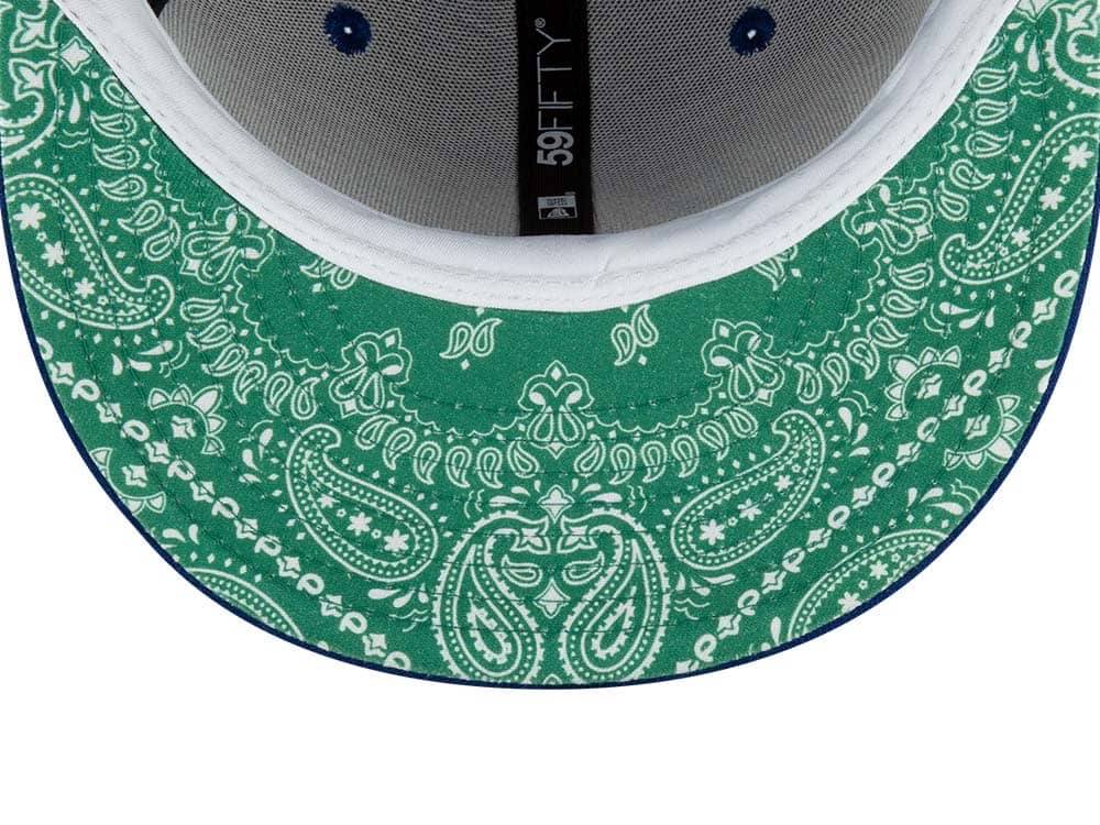New Era Chicago Cubs World Series 2016 Green Paisley 59Fifty Fitted Cap