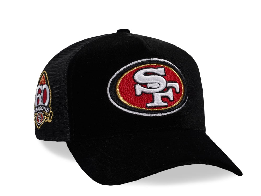 New Era San Francisco 60 Seasons Velvet Trucker Edition 9Forty A Frame Snapback Cap