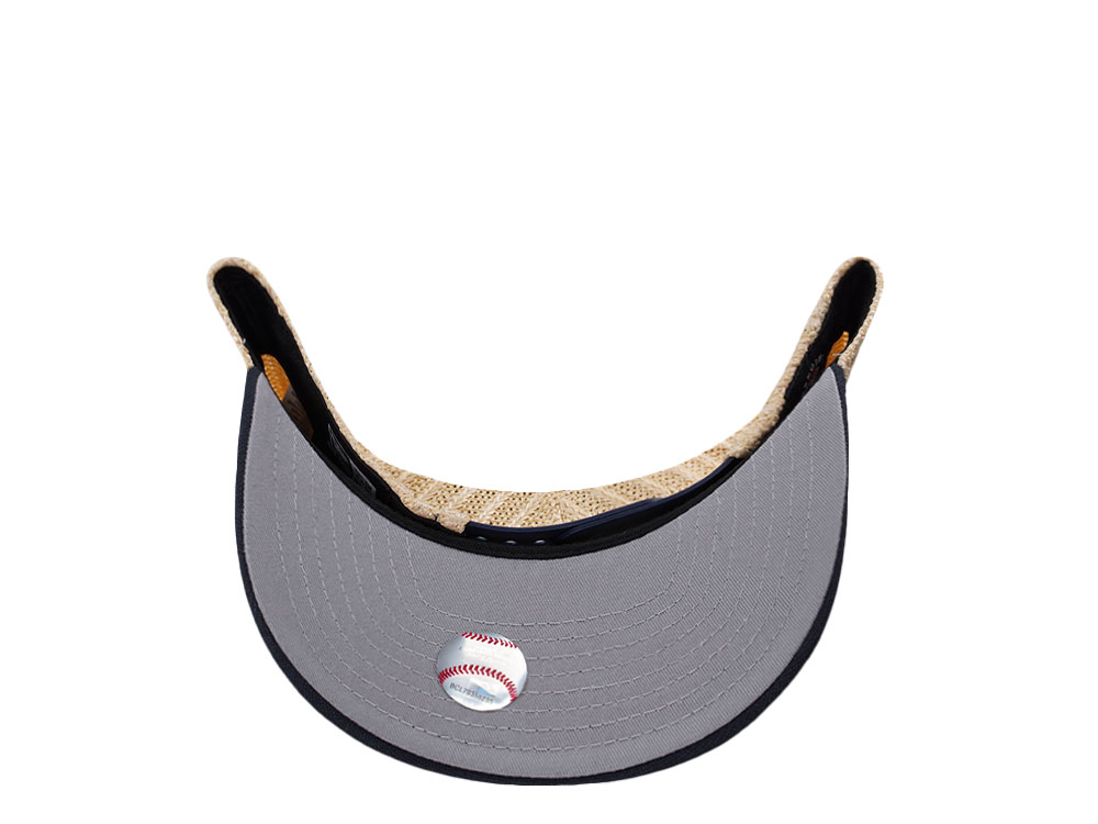 New Era New York Yankees Grained Navy Edition 9Fifty Trucker A Frame Snapback Cap