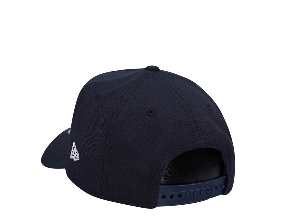 New Era Minnesota Timberwolves Navy Classic Edition 9Forty A Frame Snapback Cap
