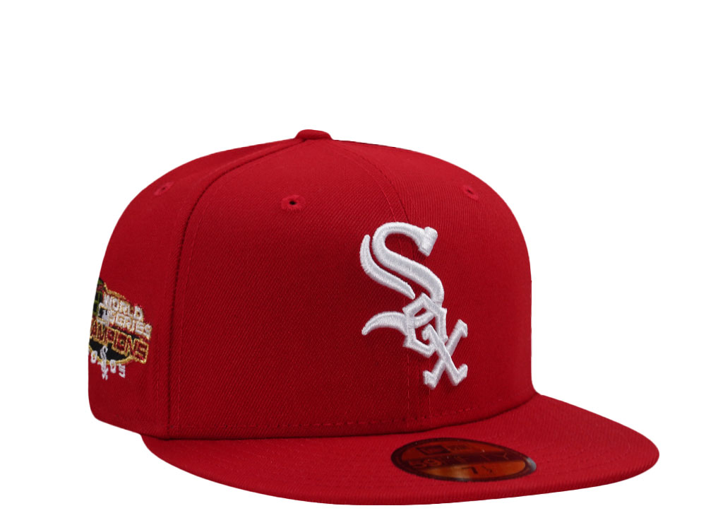 New Era Chicago White Sox World Series 2005 Red Prime Edition 59Fifty Fitted Cap