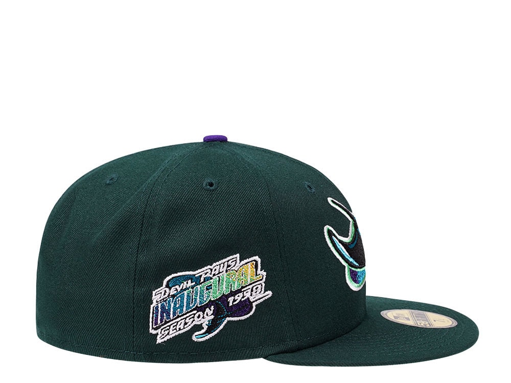 New Era Tampa Bay Rays Inaugural Season 1998 Dark Green Edition 59Fifty Fitted Cap