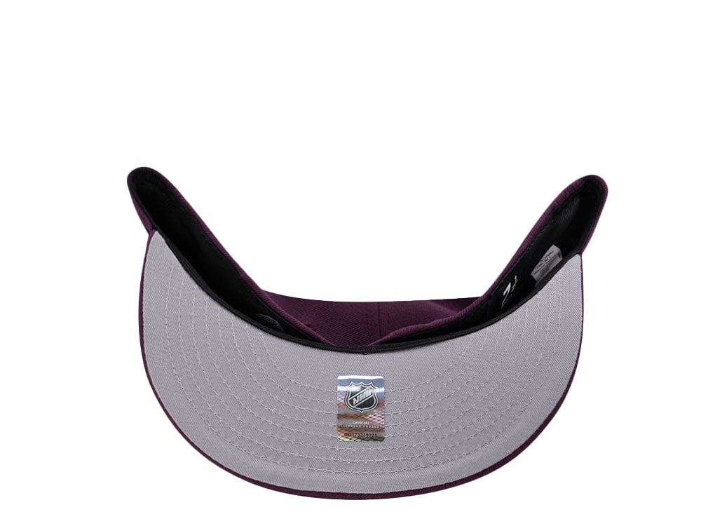New Era Anaheim Ducks Stanley Cup Champs 2007 Plum Prime Edition 59Fifty Fitted Cap