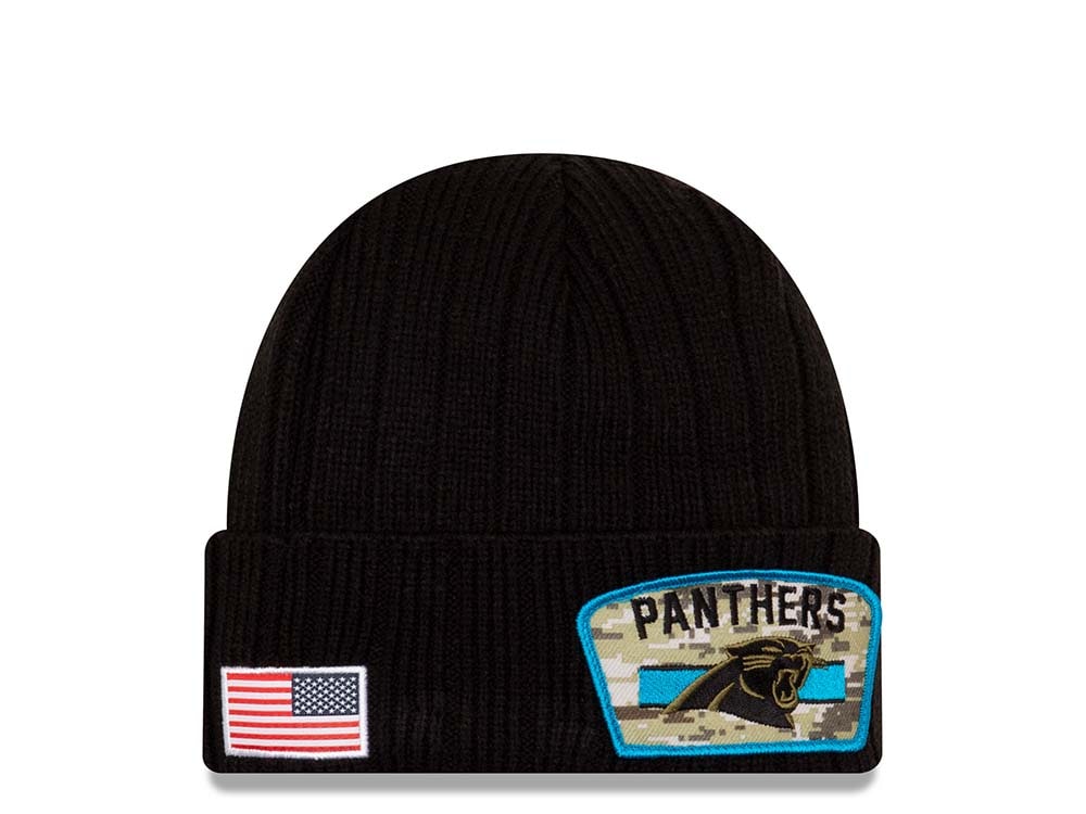New Era Carolina Panthers Salute to Service 2021 Knit