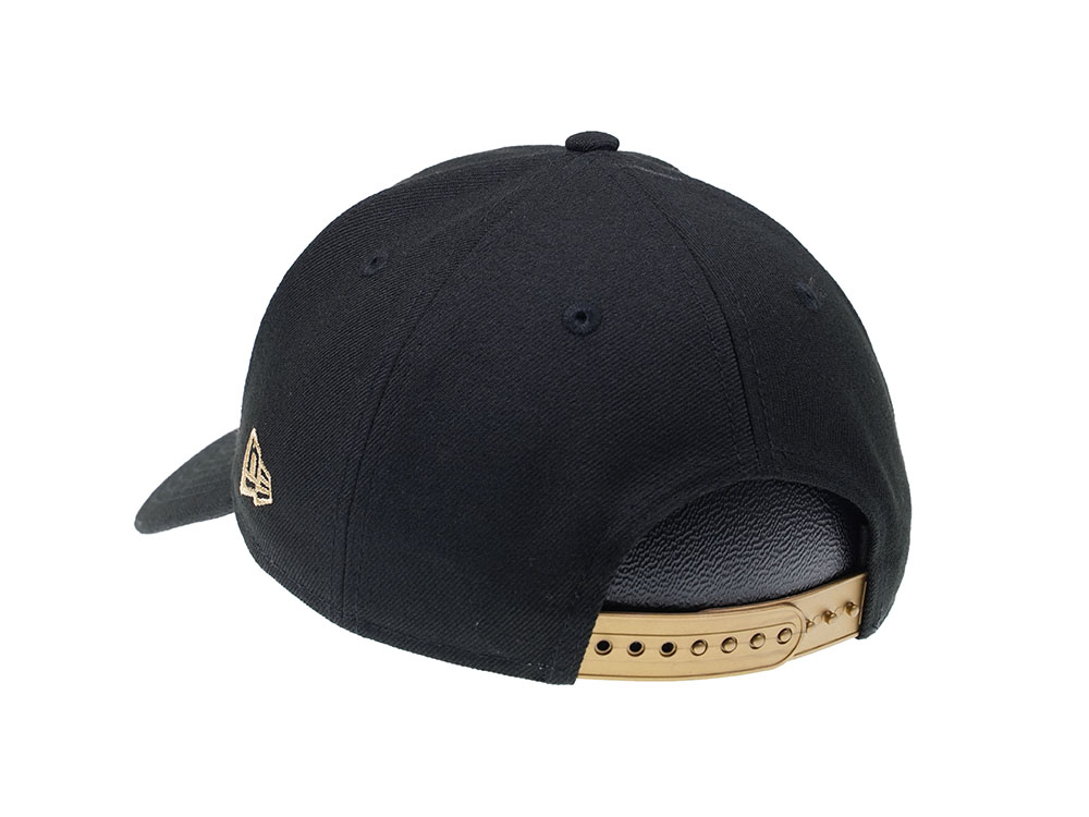 New Era New Orleans Saints Curved Black Edition 9Forty Snapback Cap