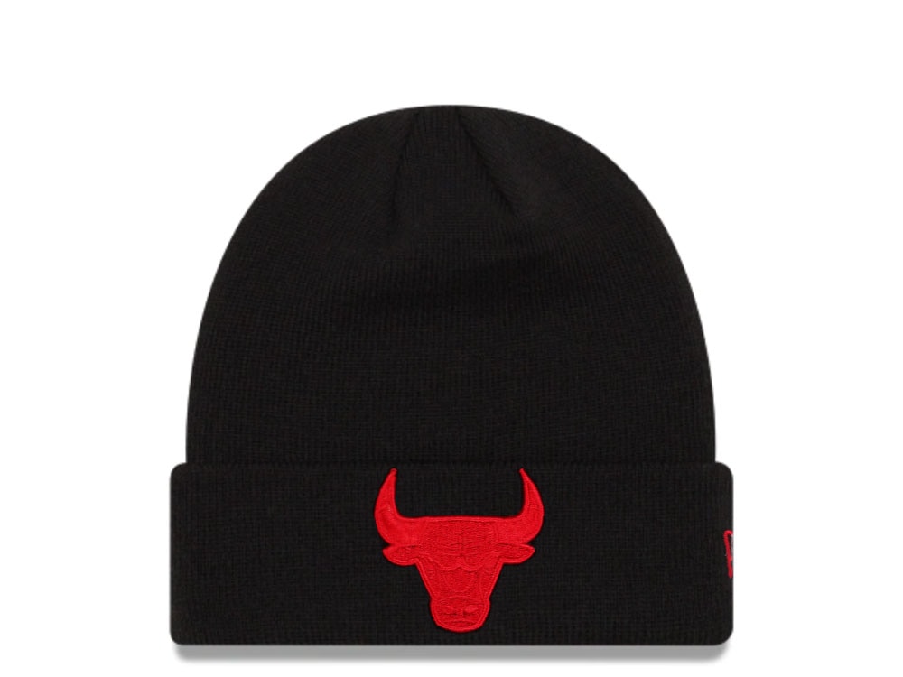 New Era Chicago Bulls Pure Red Logo Knit