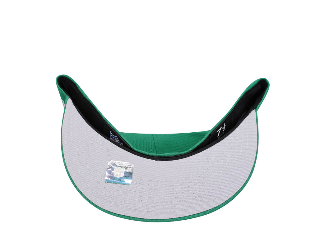 New Era Philadelphia Eagles Green Script Edition 59Fifty Fitted Cap