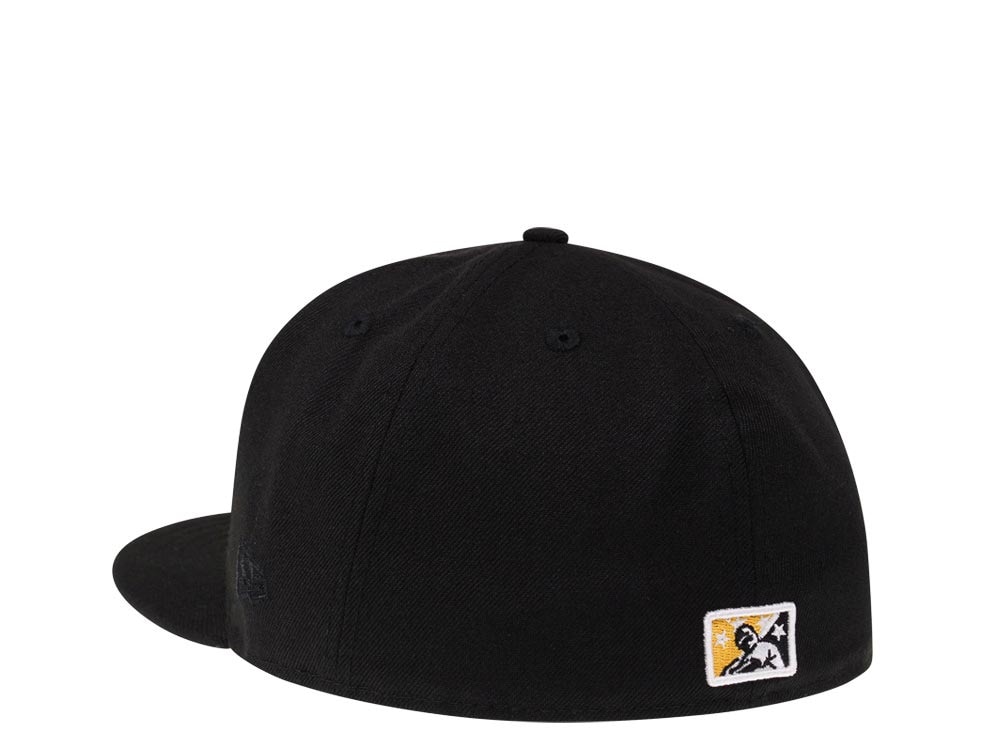New Era Bradenton Marauders Black and Yellow Edition 59Fifty Fitted Cap
