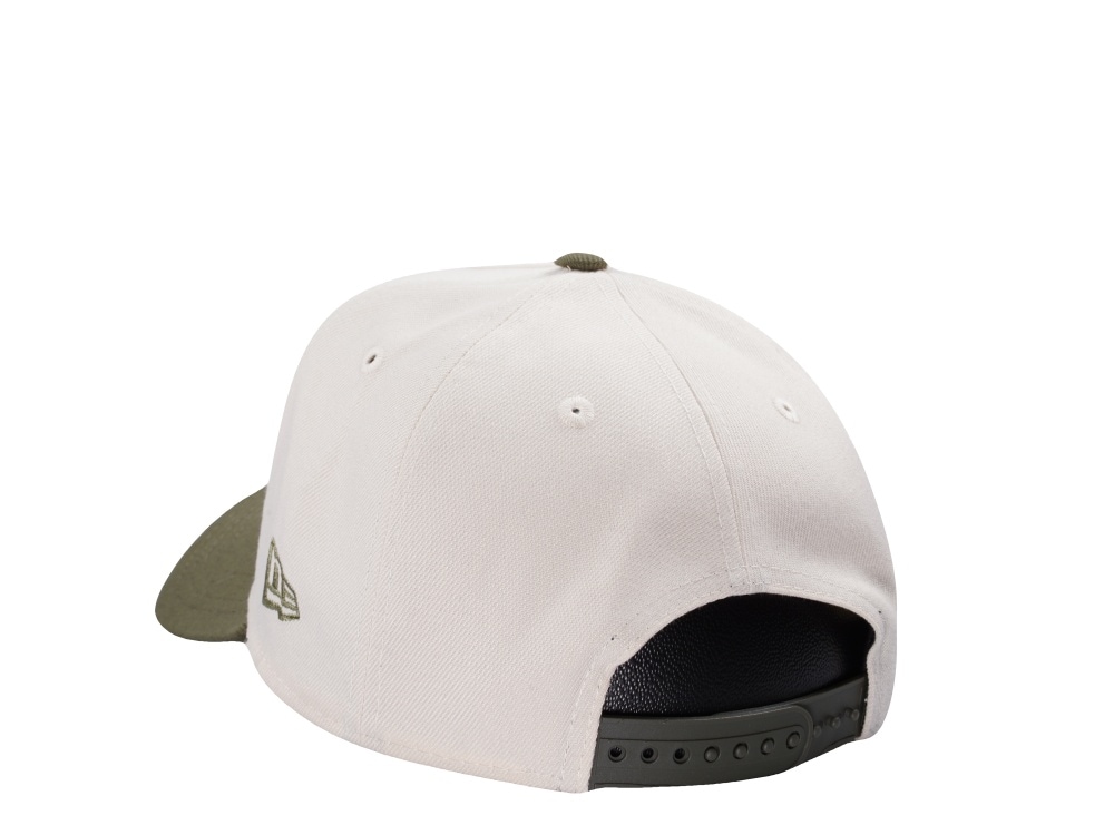 New Era New York Yankees World Series 1999 Cream Two Tone Edition 9Forty A Frame Snapback Cap