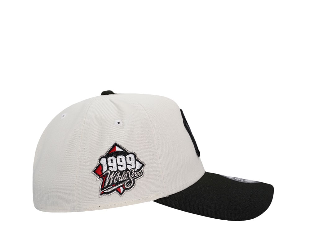 New Era New York Yankees World Series 1999 Chrome Classic Two Tone Edition 9Forty A Frame Snapback Cap
