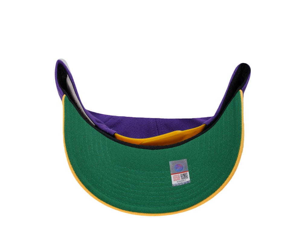 Mitchell & Ness LSU Tigers Pro Crown Fit Purple Snapback Cap