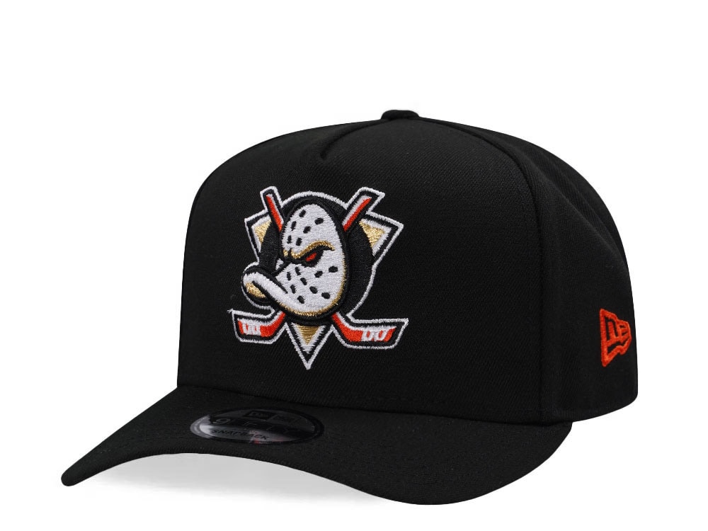 New Era Anaheim Ducks Black Classic Edition 9Fifty A Frame Snapback Cap
