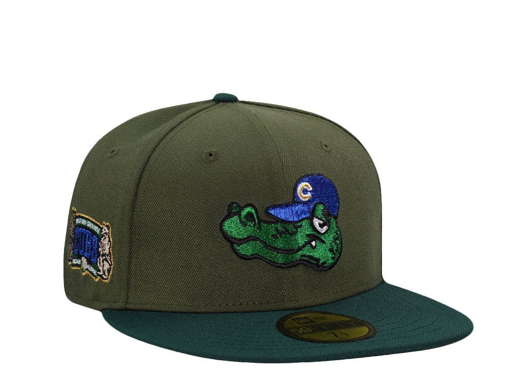 New Era Chicago Cubs West Side Grounds Dark Green Two Tone Edition 59Fifty Fitted Cap