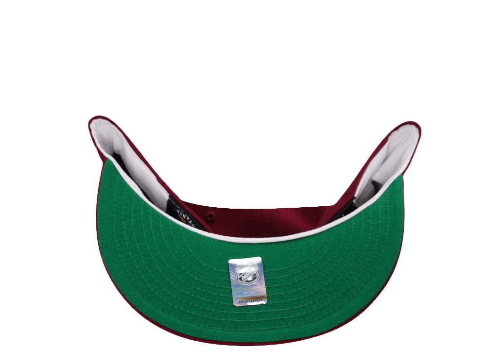 New Era Quebec Nordiques Smooth Red Throwback Edition 59Fifty Fitted Cap