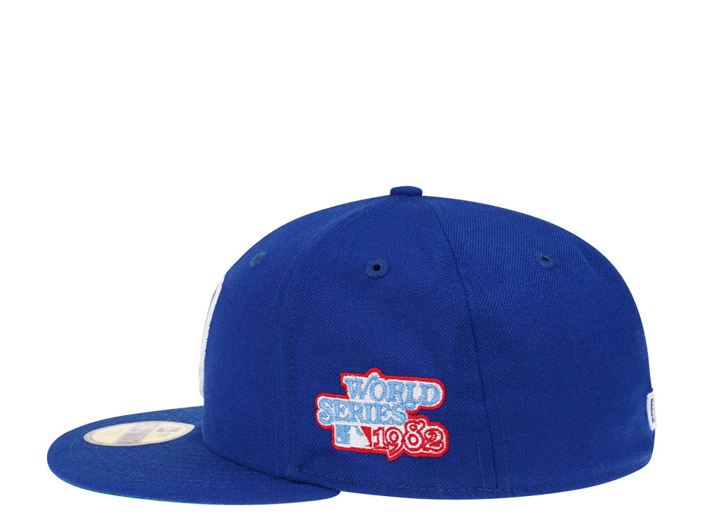 New Era Milwaukee Brewers World Series 1982 Royal Blue Edition 59Fifty Fitted Cap