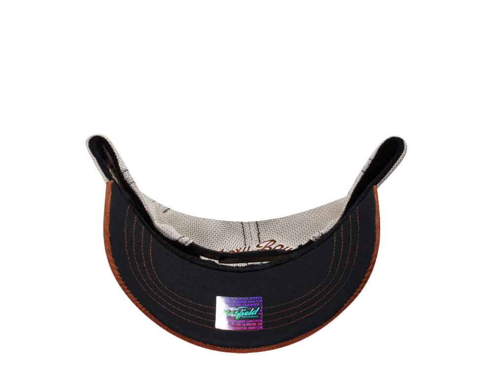 Hatfield Foxy Boy Gray Brown Trucker Snapback Cap