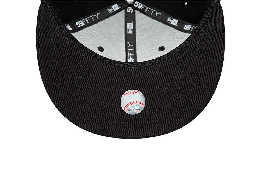 New Era Atlanta Braves Plain Blackout Prime Edition 59Fifty Fitted Cap