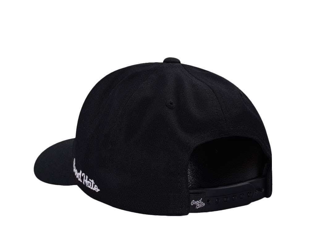 Good Hats Panda Black Snapback Cap