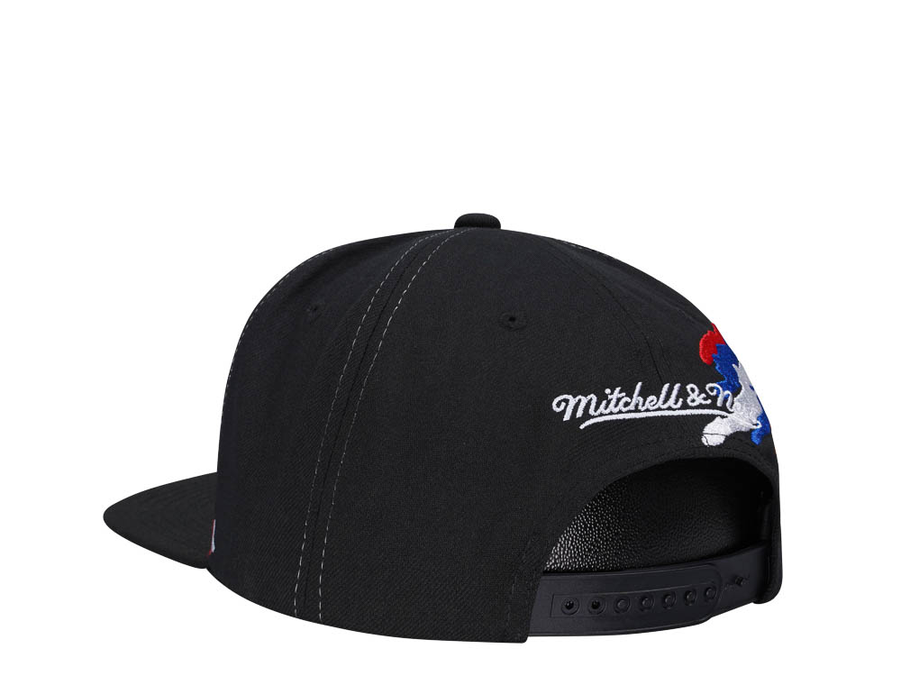 Mitchell & Ness Washington Capitals Vintage Paintbrush Snapback Cap