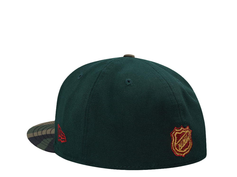 New Era Calgary Flames 20th Anniversary Forest Camo Prime Edition 59Fifty Fitted Cap