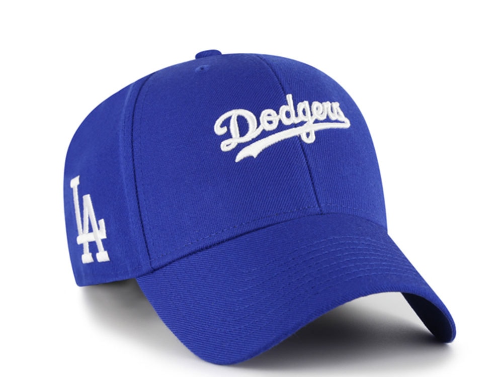 47 Brand Los Angeles Dodgers Ballpark Script Blue Edition MVP Strapback Cap