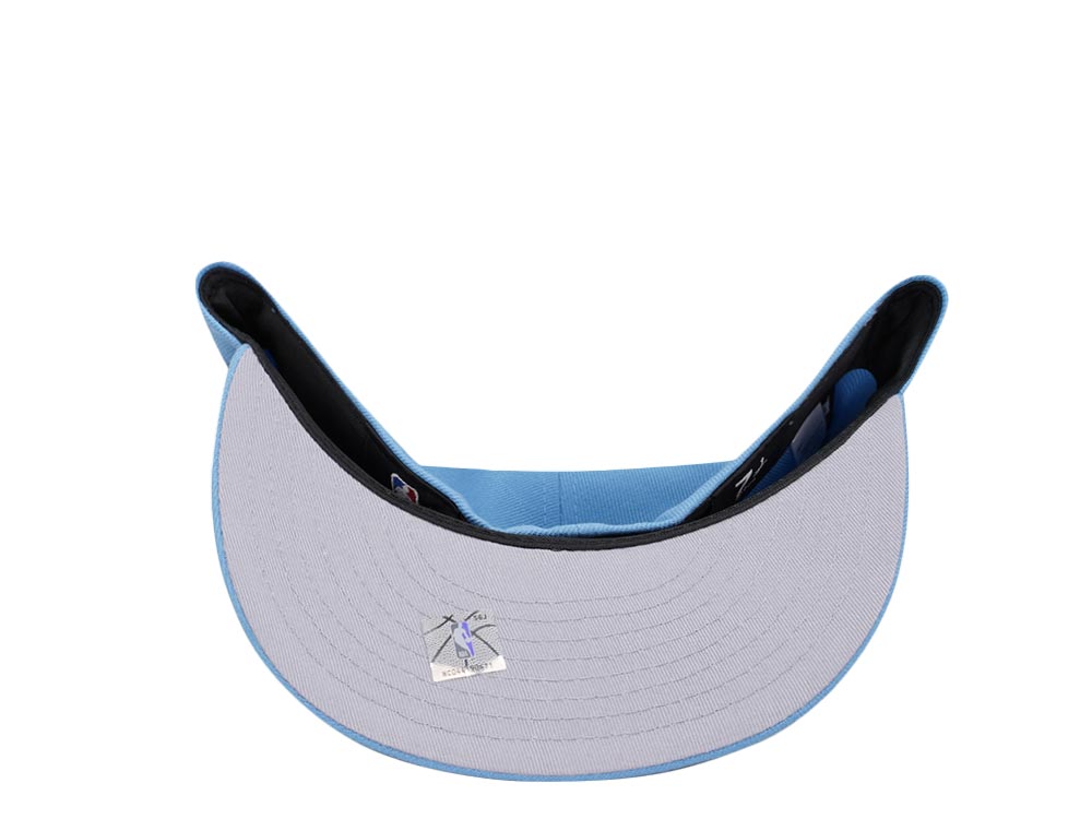 New Era Golden State Warriors Sky Blue Classic Edition 59Fifty Fitted Cap