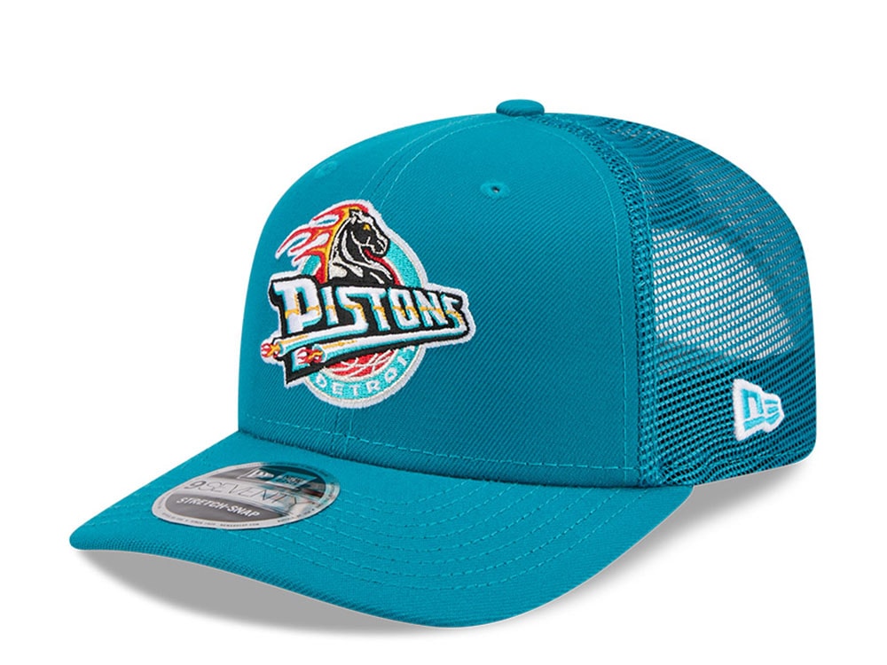 New Era Detroit Pistons HWC Edition 9Seventy Trucker Snapback Cap
