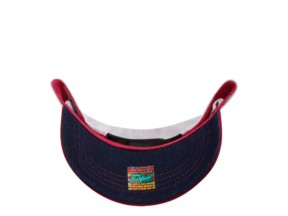 Hatfield Big Cock Navy White Trucker Snapback Cap