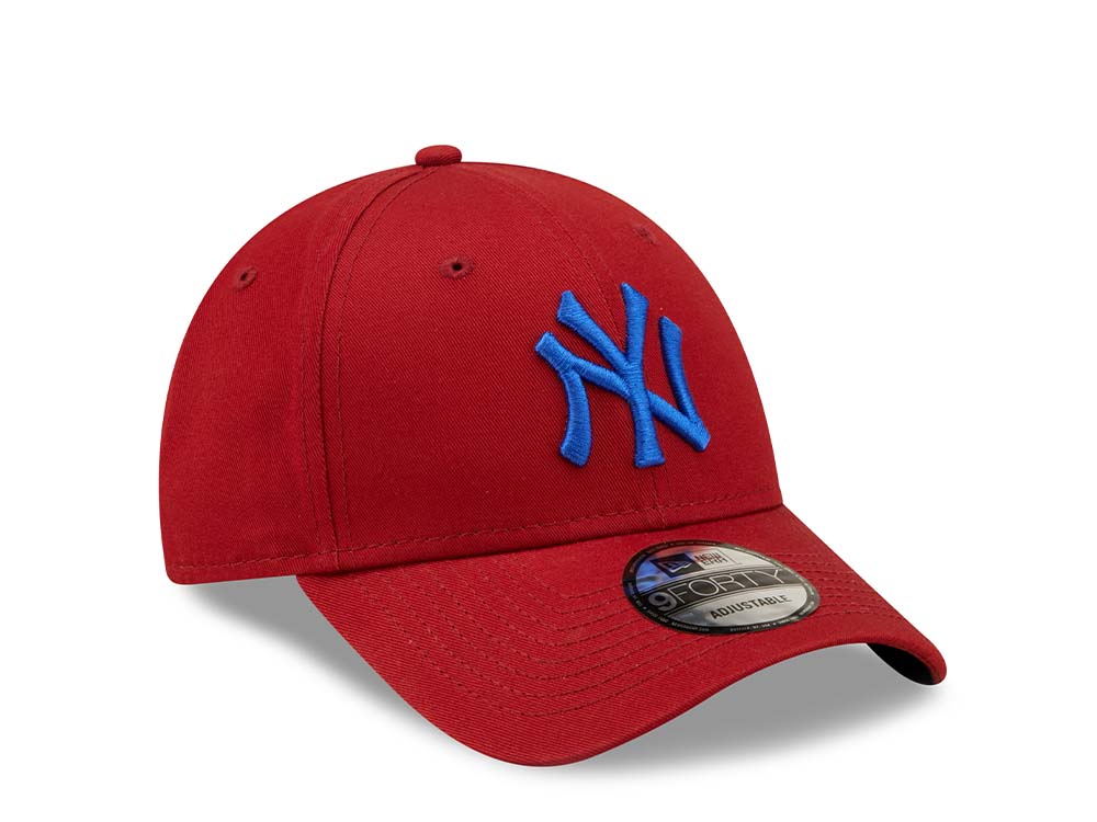 New Era New York Yankees Red Essential 9Forty Snapback Cap