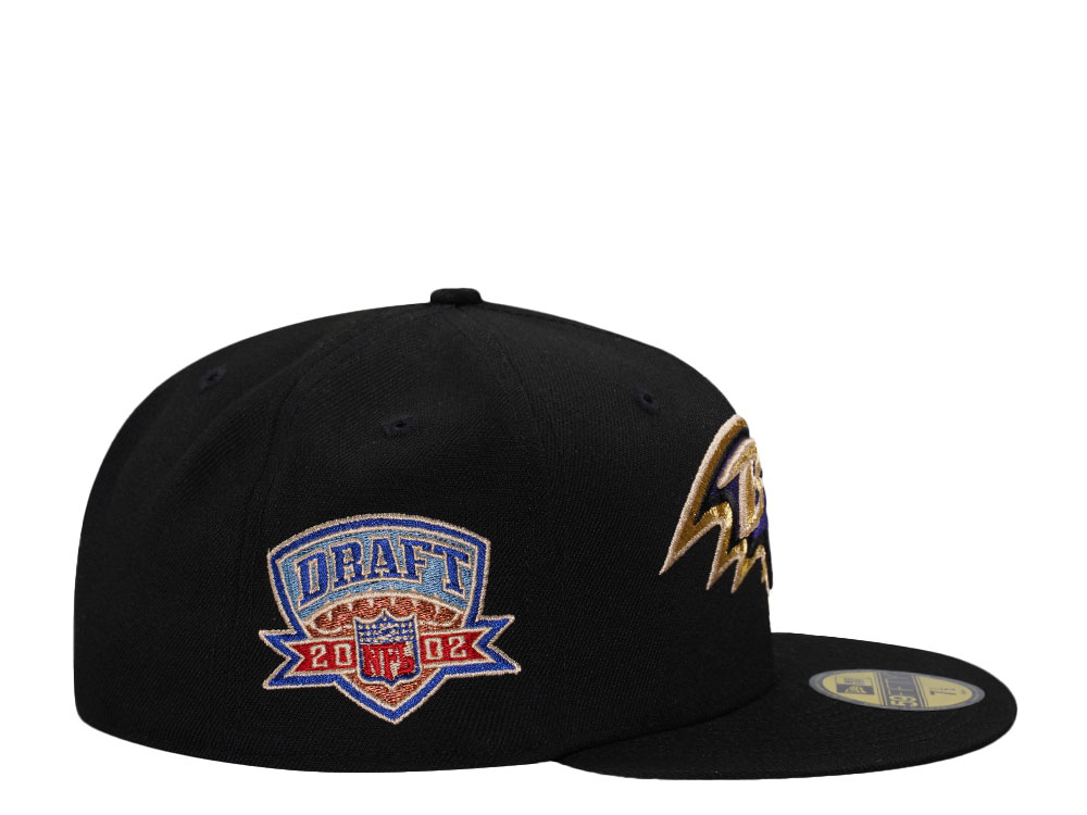 New Era Baltimore Ravens Draft 2002 Legend Edition 59Fifty Fitted Cap