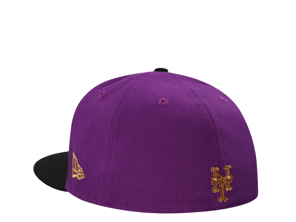 New Era New York Mets World Series 1969 Grape Metallic Flame Edition 59Fifty Fitted Cap
