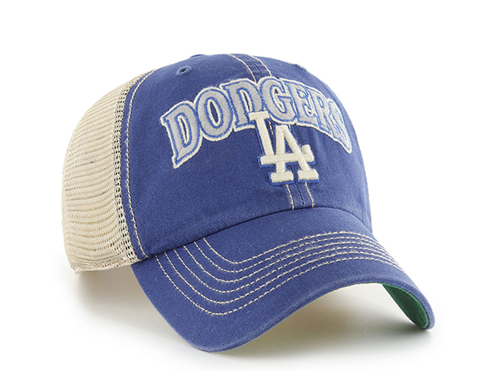 47 Brand Los Angeles Dodgers Tuscaloosa Vintage Royal Edition Clean Up Snapback Cap