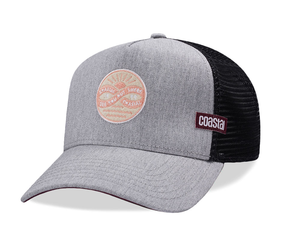Djinns See You Out There Gray Trucker Snapback Cap