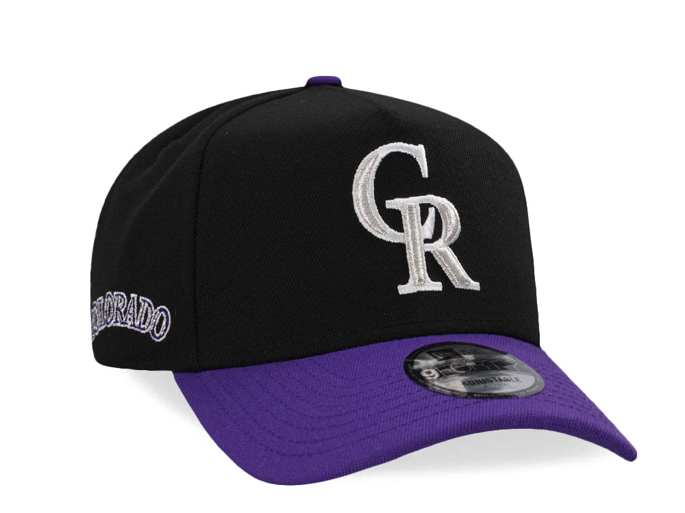 New Era Colorado Rockies Classic Two Tone Edition 9Forty A Frame Snapback Cap