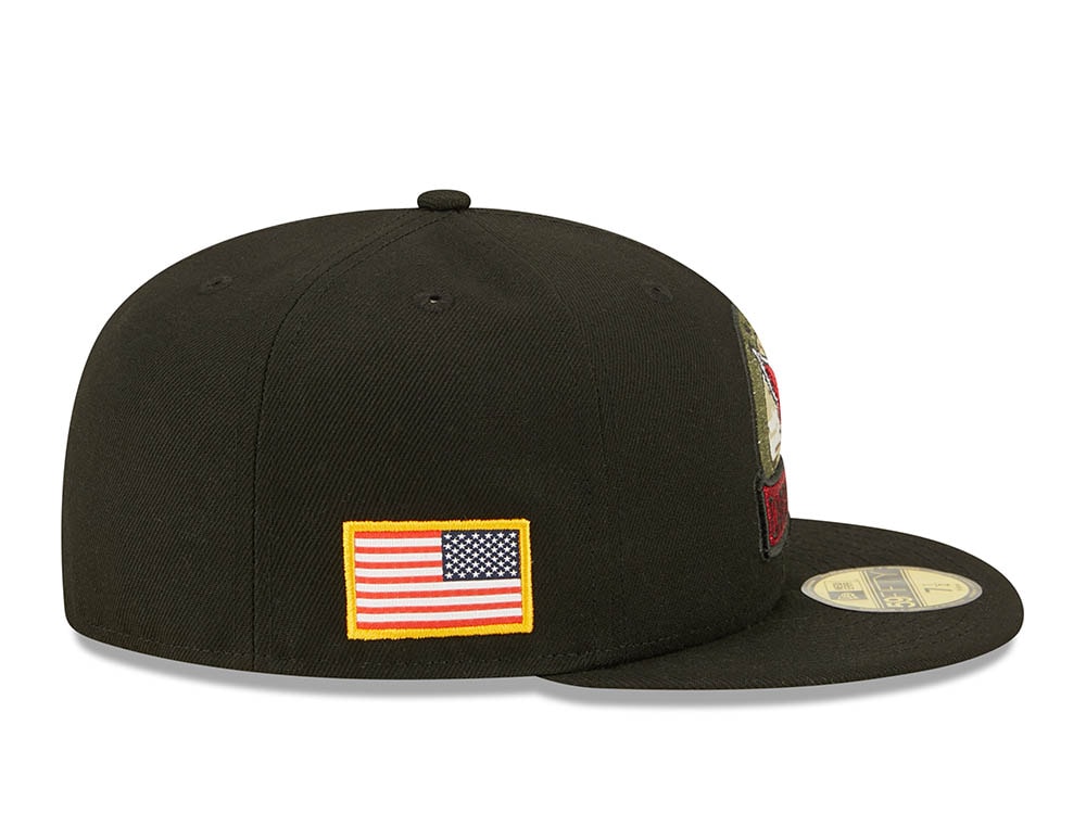 New Era Arizona Cardinals Salute to Service 2022 Fitted 59Fifty Cap