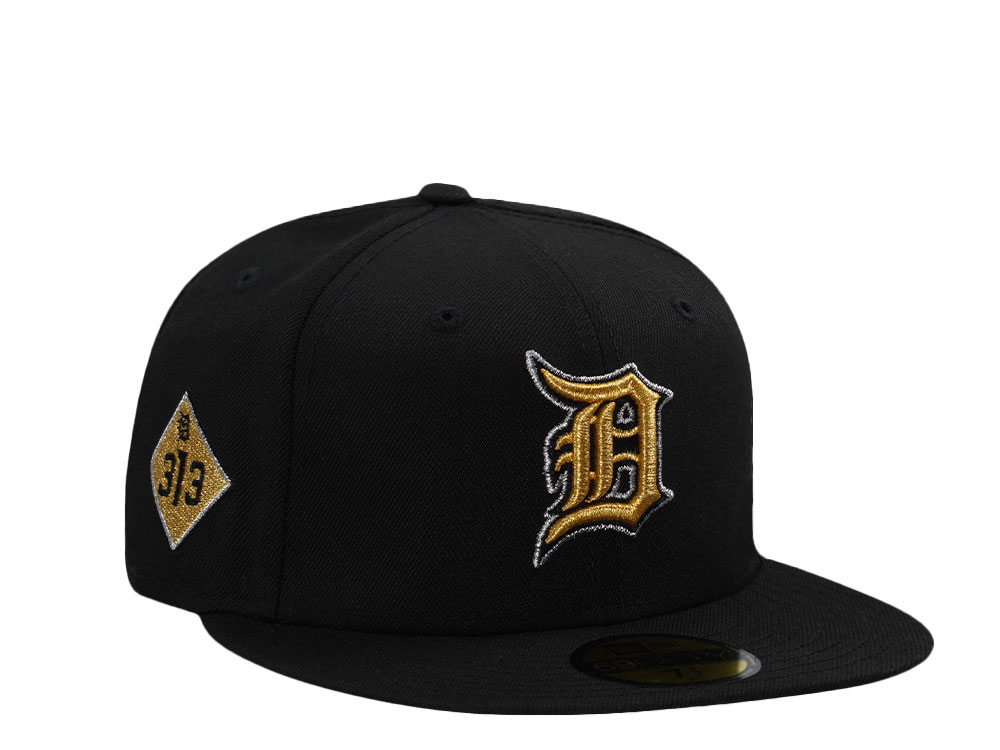 New Era Detroit Tigers Motor City Black Prime Edition 59Fifty Fitted Cap