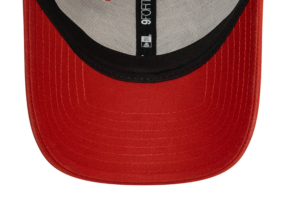 New Era Logo Red 9Forty Strapback Cap