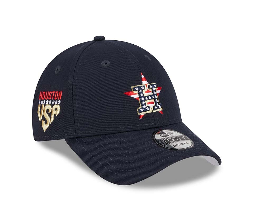 New Era Houston Astros 4th of July 23 9Forty Stretch Snapback Cap