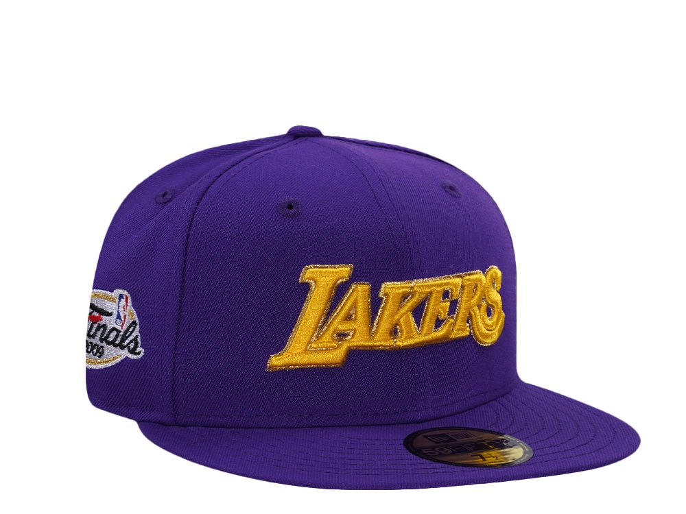 New Era Los Angeles Lakers Finals 2009 Purple Prime Edition 59Fifty Fitted Cap